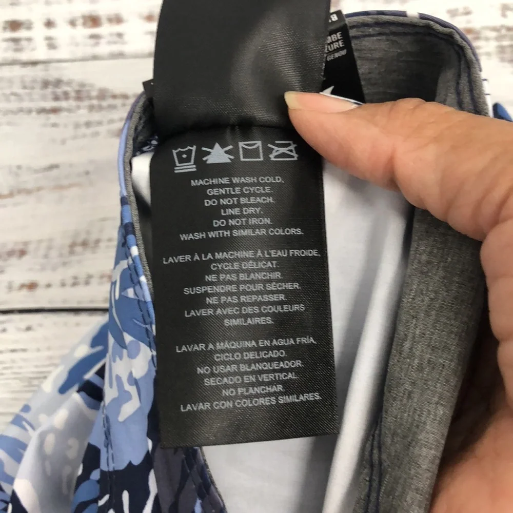 Hurley Men's Blue Patterned Board Shorts - Picture 14 of 15